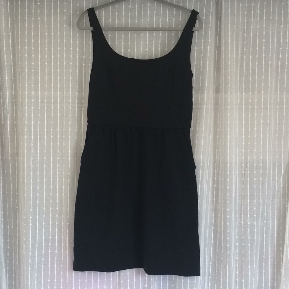 Casual black dress